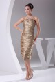 Mermaid/Trumpet Knee-Length Silk like Satin Prom/Formal Evening Dresses 02021095 Mermaid/Trumpet Knee-Length Silk like Satin Prom/Formal Evening Dresses 02021095