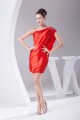 One-Shoulder Sheath/Column Sleeveless Short/Mini Prom/Formal Evening Dresses 02021101