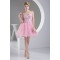 Organza Silk like Satin Sleeveless Short/Mini Homecoming Dresses 02021104