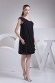 Ruffles Sleeveless One-Shoulder A-Line Short/Mini Sequins Dresses 02021117