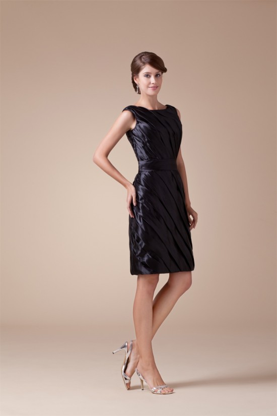 Scoop Sheath/Column Sleeveless Ruffles Prom/Formal Evening Dresses 02021128