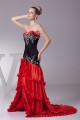 Brush Sweep Train Black Red Long Prom/Formal Evening Dresses 02020113 Brush Sweep Train Black Red Long Prom/Formal Evening Dresses 02020113