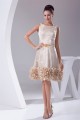 Sheath/Column Lace Silk like Satin Sleeveless Evening Party Dresses 02021137