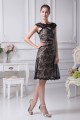 Sheath/Column Lace Sleeveless Straps Knee-Length Prom/Formal Evening Dresses 02021138 Sheath/Column Lace Sleeveless Straps Knee-Length Prom/Formal Evening Dresses 02021138