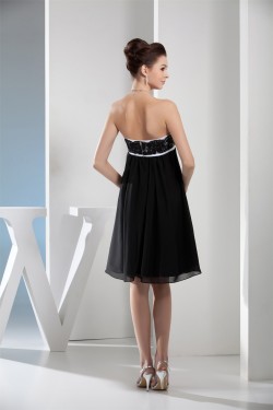 Empire Lace Chiffon Sleeveless Evening Party Bridesmaid Dresses Maternity Dresses 02021145