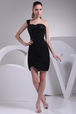 Sheath/Column Sequins Sleeveless Short/Mini Little Black Dresses 02021148