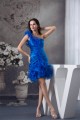 Sheath/Column Sleeveless Organza Silk like Satin Prom/Formal Evening Dresses 02021151