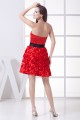 Sheath/Column Sleeveless Silk like Satin Fine Netting Prom/Formal Evening Dresses 02021152