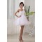 Short/Mini Beading Short White Cocktail Party Evening Dresses 02021161