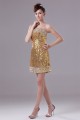 Short/Mini Soft Sweetheart Sequined Material Prom/Formal Evening Dresses 02021187
