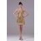 Short/Mini Soft Sweetheart Sequined Material Prom/Formal Evening Dresses 02021187