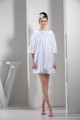Silk like Satin Ruffles Sheath/Column Short/Mini Bridesmaid Dresses 02021196 Silk like Satin Ruffles Sheath/Column Short/Mini Bridesmaid Dresses 02021196