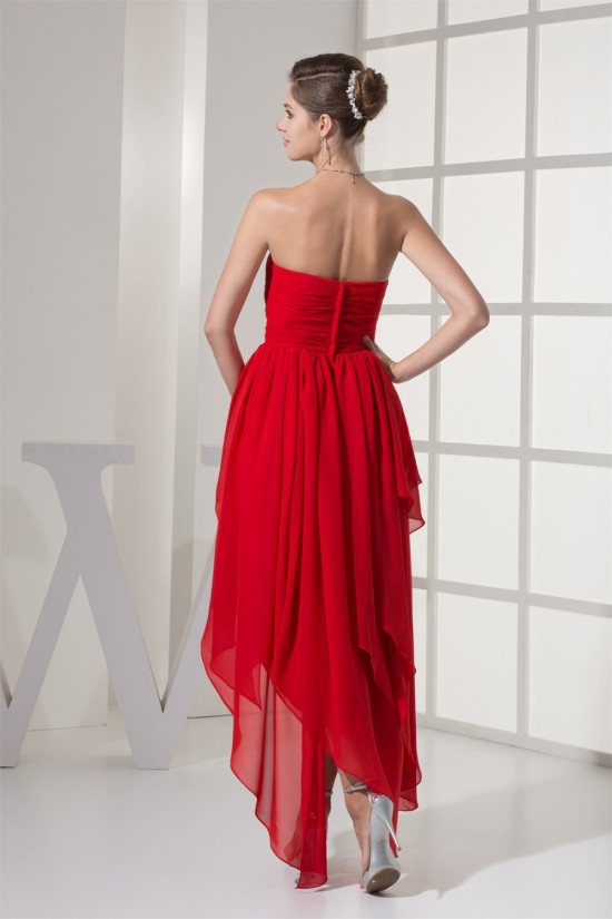Beading Chiffon Sweetheart Short Red Prom/Formal Evening Dresses 02021204 Beading Chiffon Sweetheart Short Red Prom/Formal Evening Dresses 02021204