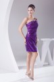 Sleeveless Purple Sequined Material One-Shoulder Evening Party Bridesmaid Dresses 02021210