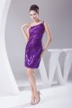 Sleeveless Purple Sequined Material One-Shoulder Evening Party Bridesmaid Dresses 02021210