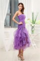 Sleeveless Satin Organza Ruffles Soft Sweetheart Prom/Formal Evening Dresses 02021218