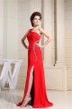 A-Line Brush Sweep Train One-Shoulder Long Red Prom Evening Bridesmaid Dresses 02020122 A-Line Brush Sweep Train One-Shoulder Long Red Prom Evening Bridesmaid Dresses 02020122