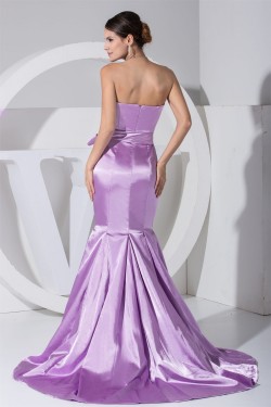 Trumpet/Mermaid Sweetheart Brush Sweep Train Long Prom/Formal Evening Dresses 02020123