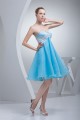 A-Line Sweetheart Beading Sleeveless Knee-Length Prom/Formal Evening Dresses 02021255