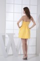 Sweetheart Sleeveless Satin Short/Mini Bridesmaid Evening Dresses 02021266