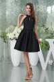 Taffeta Ruffles Knee-Length Straps Sleeveless Prom/Formal Evening Bridesmaid Dresses 02021269