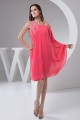 Beading Knee-Length Chiffon One-Shoulder Prom/Formal Evening Dresses 02021286 Beading Knee-Length Chiffon One-Shoulder Prom/Formal Evening Dresses 02021286