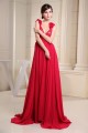 Beading V-Neck Brush Sweep Train Long Red Prom/Formal Evening Dresses 02020130 Beading V-Neck Brush Sweep Train Long Red Prom/Formal Evening Dresses 02020130