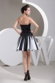 Beading Sleeveless Short/Mini Taffeta A-Line Prom/Formal Evening Dresses 02021304