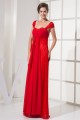 Capped Sleeves Chiffon Lace Long Red Evening Formal Bridesmaid Dresses 02020131 Capped Sleeves Chiffon Lace Long Red Evening Formal Bridesmaid Dresses 02020131