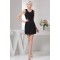 fashionable Sheath/Column Straps Sleeveless Beading Little Black Dresses 02021322