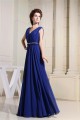 A-Line V-Neck Floor-Length Blue Chiffon Sleeveless Prom/Formal Evening Bridesmaid Dresses 02020136 A-Line V-Neck Floor-Length Blue Chiffon Sleeveless Prom/Formal Evening Bridesmaid Dresses 02020136