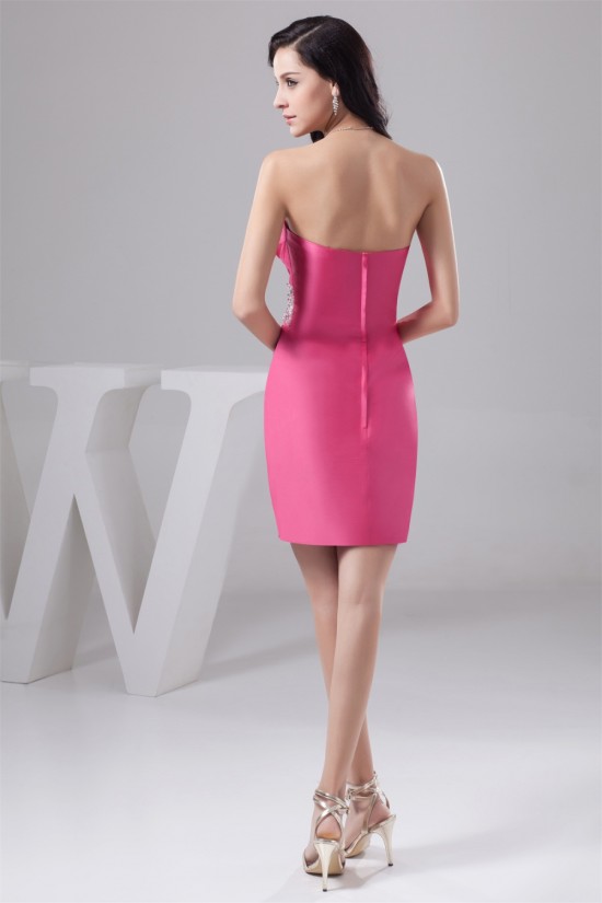 Short/Mini Sheath/Column Strapless Sleeveless Prom/Formal Evening Dresses 02021389 Short/Mini Sheath/Column Strapless Sleeveless Prom/Formal Evening Dresses 02021389