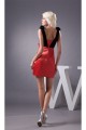 Short/Mini Sheath/Column V-Neck Ruched Prom/Formal Evening Dresses 02021390