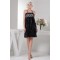 Sleeveless Sash Ribbons Short/Mini Lace Little Black Dresses 02021413