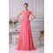Chiffon Brush Sweep Train Long Prom/Formal Evening Dresses 02020142