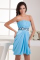 Sleeveless Short/Mini Elastic Woven Satin Prom/Formal Evening Dresses 02021420 Sleeveless Short/Mini Elastic Woven Satin Prom/Formal Evening Dresses 02021420