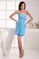 Sleeveless Short/Mini Elastic Woven Satin Prom/Formal Evening Dresses 02021420 Sleeveless Short/Mini Elastic Woven Satin Prom/Formal Evening Dresses 02021420