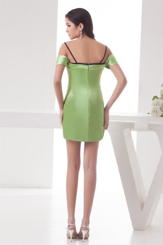 Spaghetti Straps Sheath/Column Elastic Woven Satin Prom/Formal Evening Dresses 02021426 Spaghetti Straps Sheath/Column Elastic Woven Satin Prom/Formal Evening Dresses 02021426