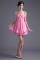 A-Line One-Shoulder Criss Cross Short/Mini Prom/Formal Evening Dresses 02021438