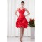 A-Line Ruched Taffeta Sleeveless Knee-Length Prom/Formal Evening Dresses 02021440
