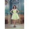 A-Line Satin Knee-Length Beading Sleeveless Prom/Formal Evening Dresses 02021442