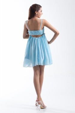 Beading Short/Mini A-Line Sleeveless Chiffon Prom/Formal Evening Cocktail Dresses 02021454