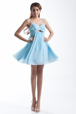 Beading Short/Mini A-Line Sleeveless Chiffon Prom/Formal Evening Cocktail Dresses 02021454