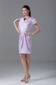Beading Short V-Neck Sheath/Column Satin Prom/Formal Evening Dresses 02021455 Beading Short V-Neck Sheath/Column Satin Prom/Formal Evening Dresses 02021455