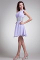 Chiffon Elastic Woven Satin Short/Mini Prom/Formal Evening Dresses 02021461