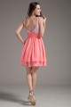Chiffon Silk like Satin Sleeveless Short/Mini Prom/Formal Evening Dresses 02021467