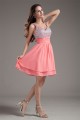 Chiffon Silk like Satin Sleeveless Short/Mini Prom/Formal Evening Dresses 02021467