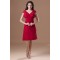 Knee-Length Chiffon Silk like Satin Pleats Prom/Formal Evening Bridesmaid Dresses 02021472