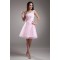 Lace Short/Mini One-Shoulder Prom Evening Cocktail Homecoming Dresses 02021474