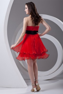 Organza Elastic Woven Satin A-Line Sleeveless Prom/Formal Evening Dresses 02021480
